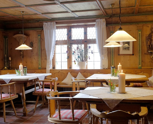 Stube im Hotel Maier zum Kirschner