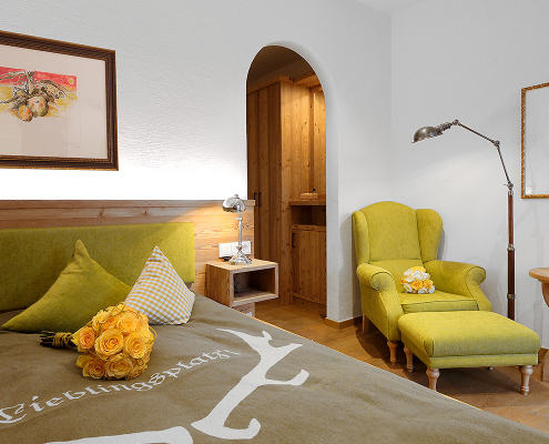 Hotel-Einbett-Zimmer