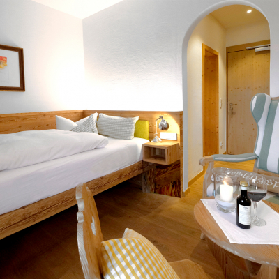 Single room in the hotel