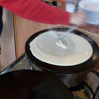 Crepes beim Waldfeste und Seefeste
