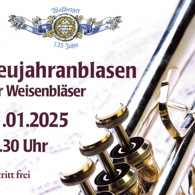 Neujahranblasen
der Weisenbläser