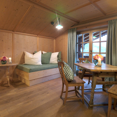 Wallberg-Suite in der Dependance des Hotels Maier zum Kirschner
