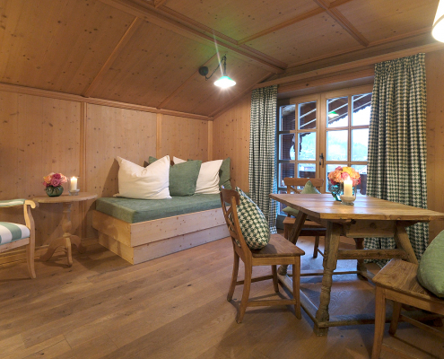 Wallberg-Suite in der Dependance des Hotels Maier zum Kirschner