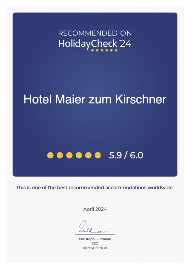 HolidayChecl Auszeichnung 2024