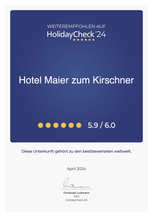HolidayChecl Auszeichnung 2024
