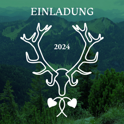 Hubertusmesse Einladung Hubertusfeier 2024